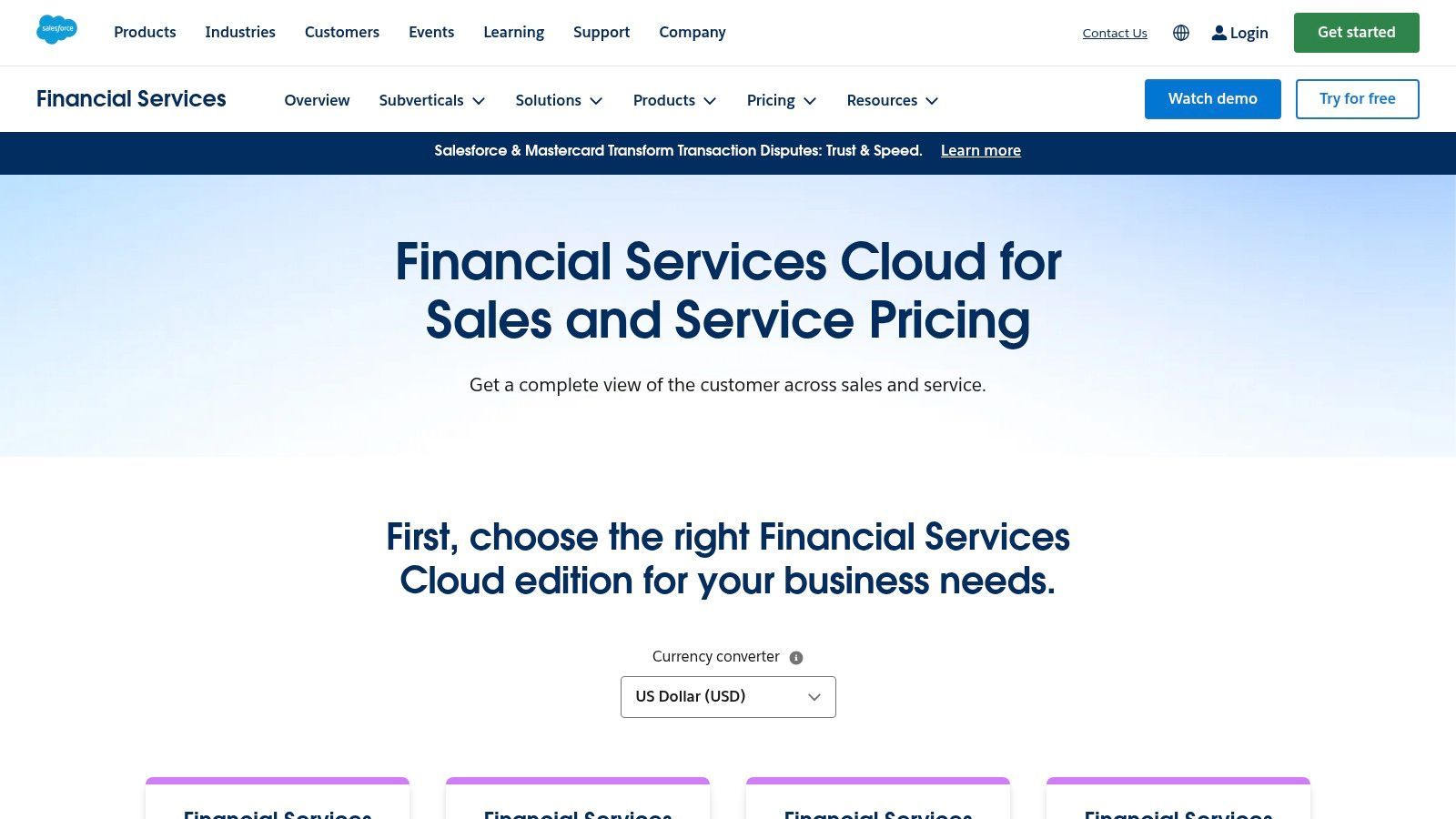 Salesforce Financial Services Cloud (Insurance)